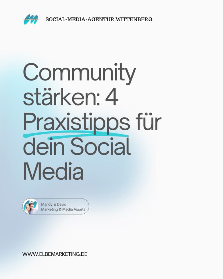 Mehr über den Artikel erfahren Community stärken: 4 Praxistipps für dein Social Media